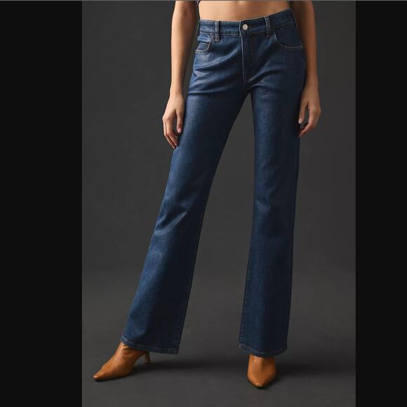 Anthropologie Pilcro Coated Demilune Jeans - New 29 Waist - Picture 3 of 8